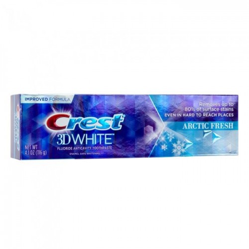 Зубная паста Crest arctic fresh 3D white 116г Зубная паста Crest arctic fresh 3D white 116г