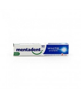 Зубная паста Mentadent White System 75мл